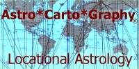 Astro*Carto*Graphy - locational astrology.